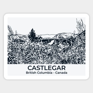 Castlegar - British Columbia Magnet